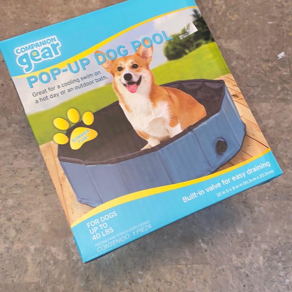 Pop Up Dog Pool